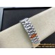 Rolex - DayDate 40mm Pres SS/SS Patterned Silver Stk Flut EWF VR3255