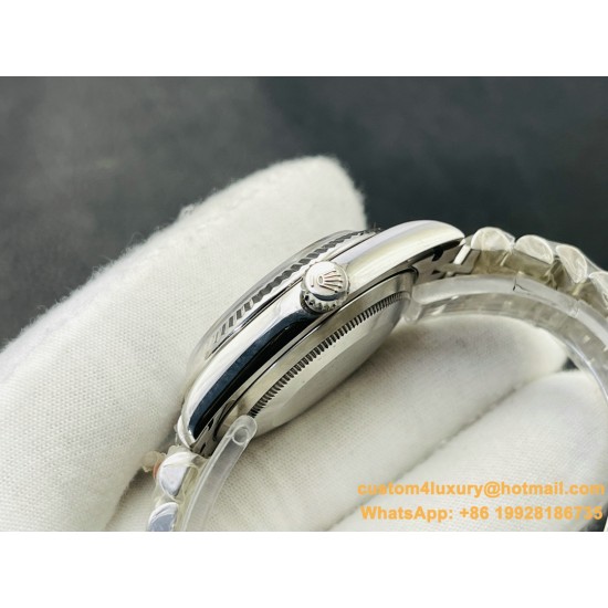 Datejust 126334 41mm Jub Flt 904L SS/SS White/Stk VRF VS3235