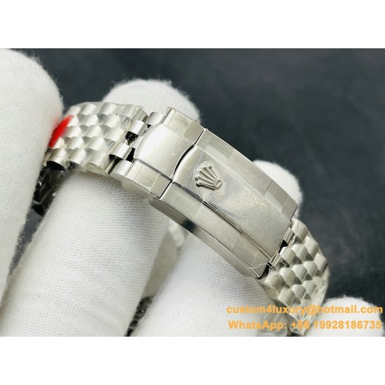 Datejust 126334 41mm Jub Flt 904L SS/SS White/Stk VRF VS3235