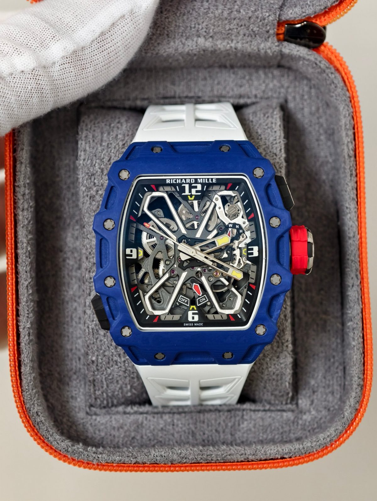 Richard Mille RM35-03 blue carbon NTPT